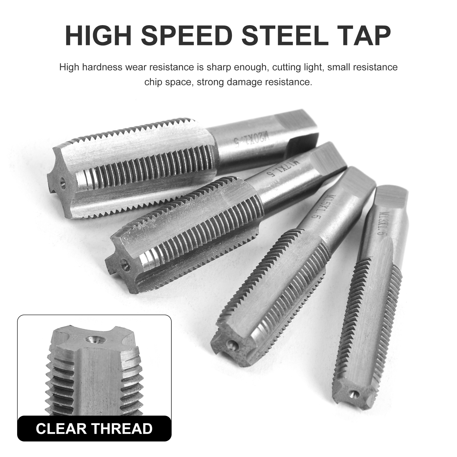 110pc Auto Oil Drain Plug Sump Bolt Thread Repair Tool Kit Set M13 – M20 Tap