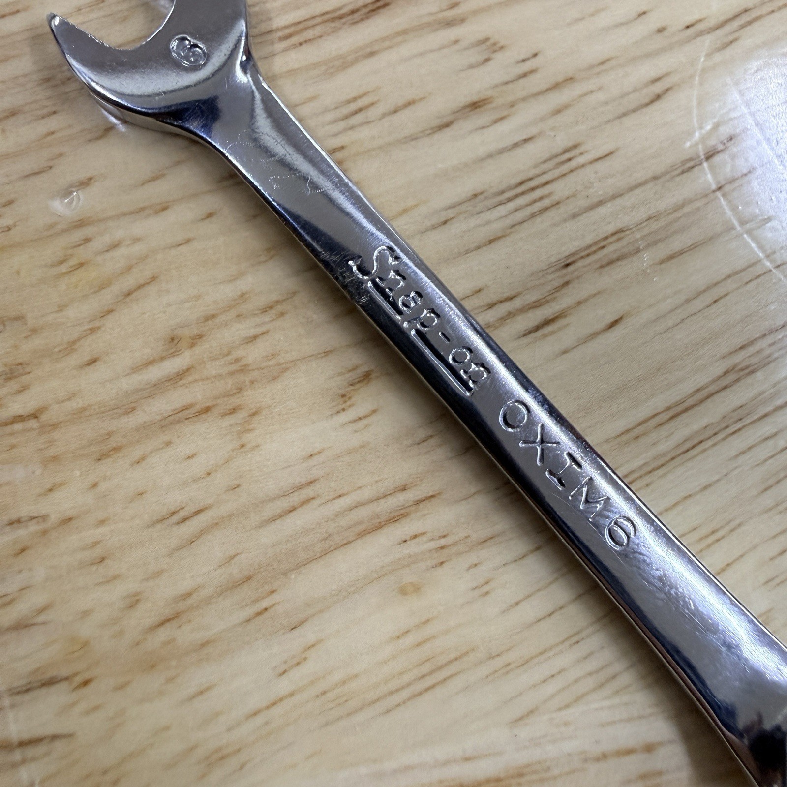Snap On USA 6mm OXIM6 Ignition Combination Wrench 6 Point Midget Stubby