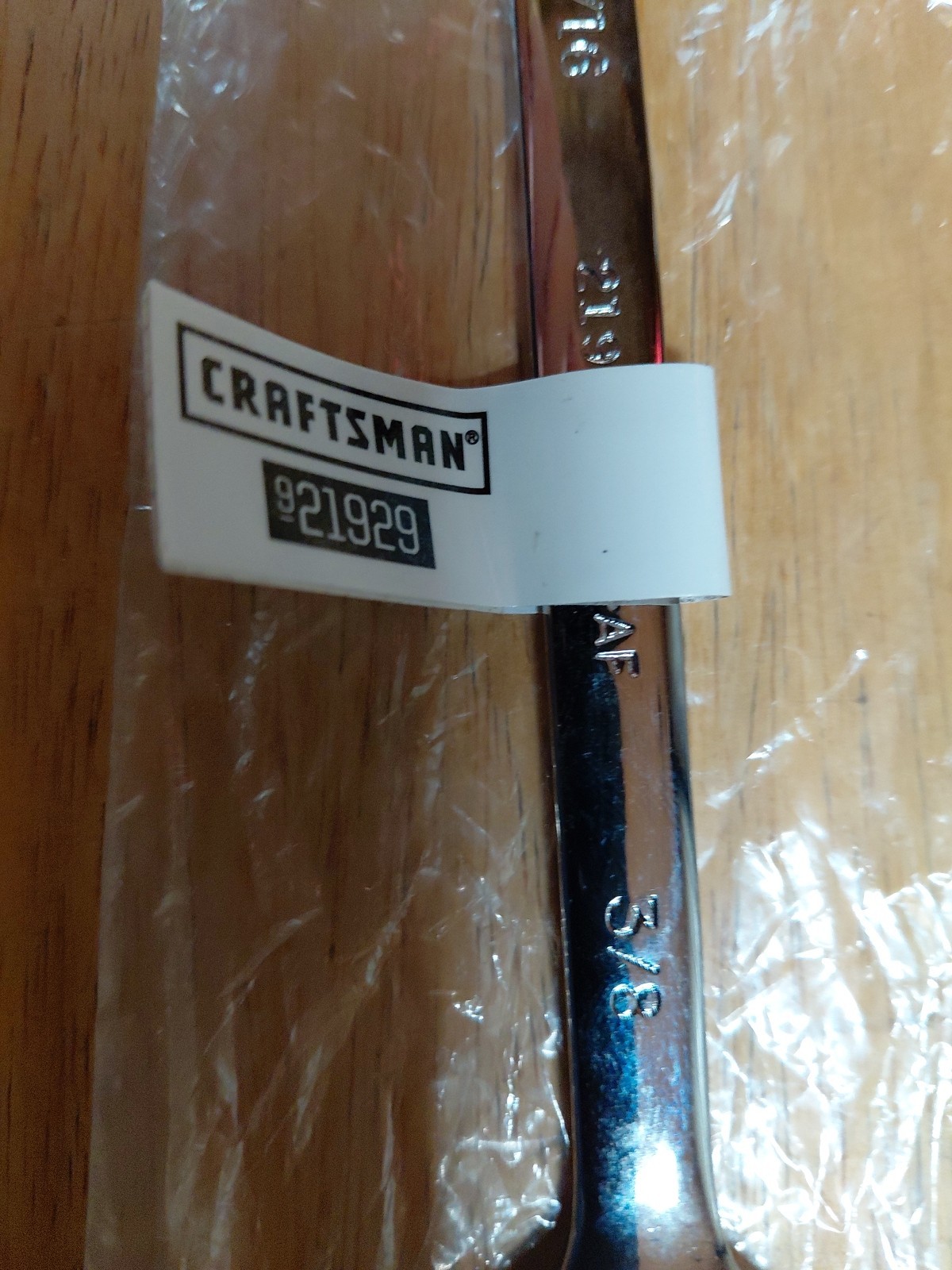 Craftsman~Z~Series # 21929 Z Polished Open End Ratchet Wrenches 5/16 X 3/8″» NEW