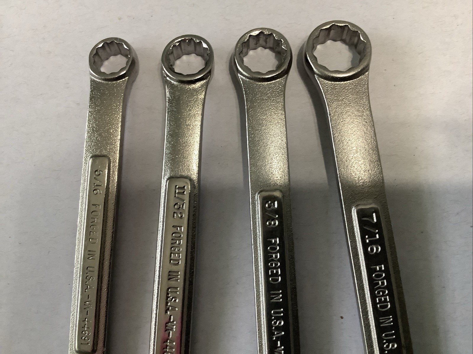 Craftsman 10pc SAE 5/16-7/8 Combination Wrench Set VA Series 12pt USA