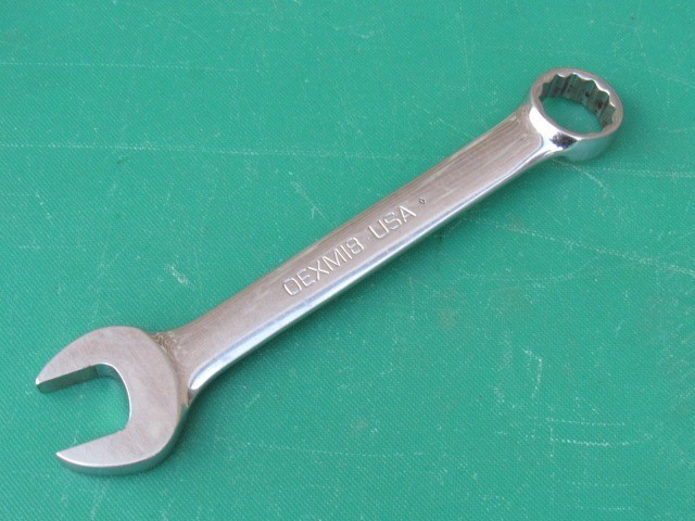 SNAP ON 18MM OEXM18 SHORT 12 POINT OPEN / BOX END METRIC WRENCH 18 MM NEW LOGO