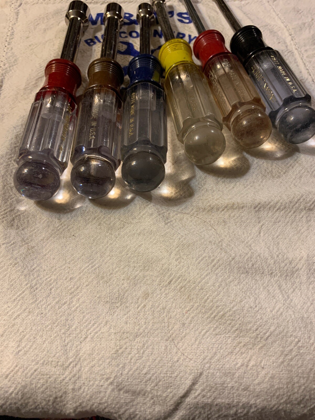 Craftsman USA 6pc 6 Point Nut Drivers 3/16″, 1/4″, 5/16″, 3/8″, 7/16″, 1/2″