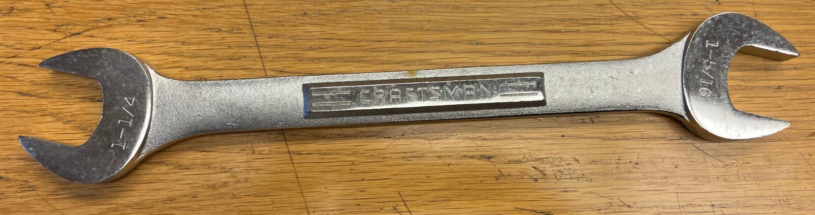 Craftsman #44587 1-1/4″ x 1-5/16″ SAE Open End Wrench Made in USA