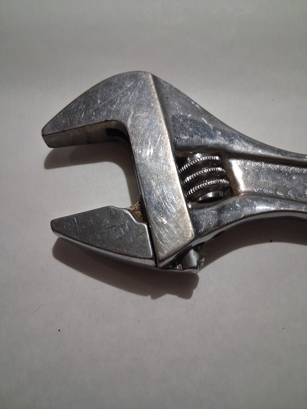 Snap On Tools AD10 10″ 250mm Chrome Adjustable Wrench Made in USA