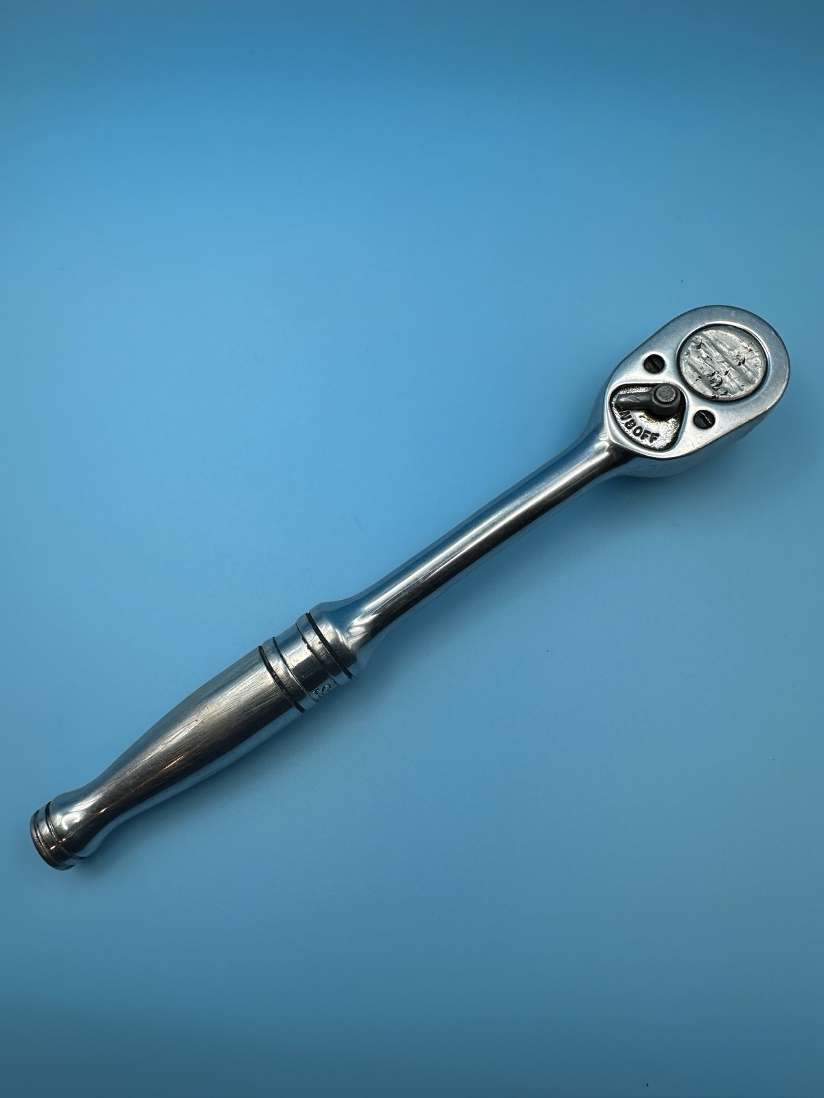 Snap On Tools F730 3/8″ Drive Chrome 7.5″ Ratchet + Tree MADE IN USA 🇺🇸 #5