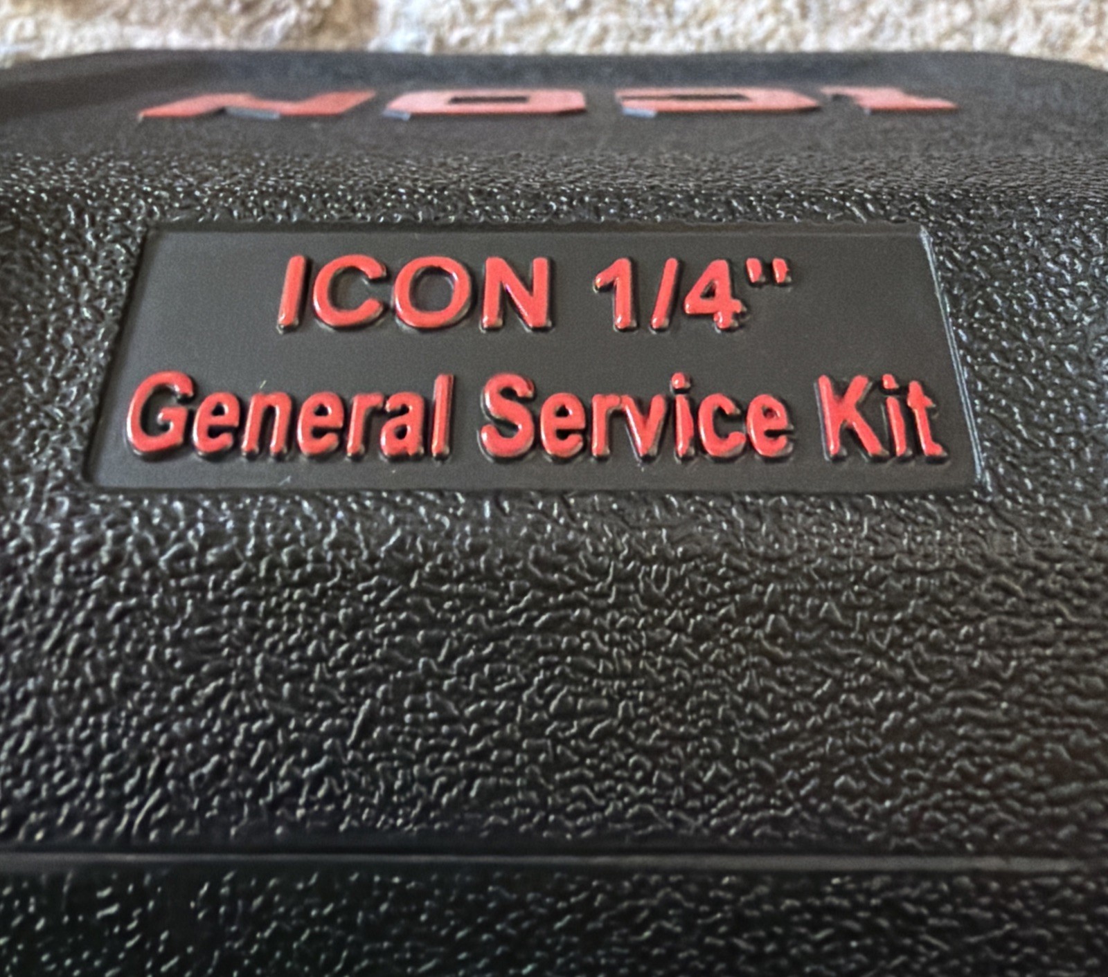 ICON Professional 1/4” Modular Socket Case Drive General Service EMPTY TOOLBOX