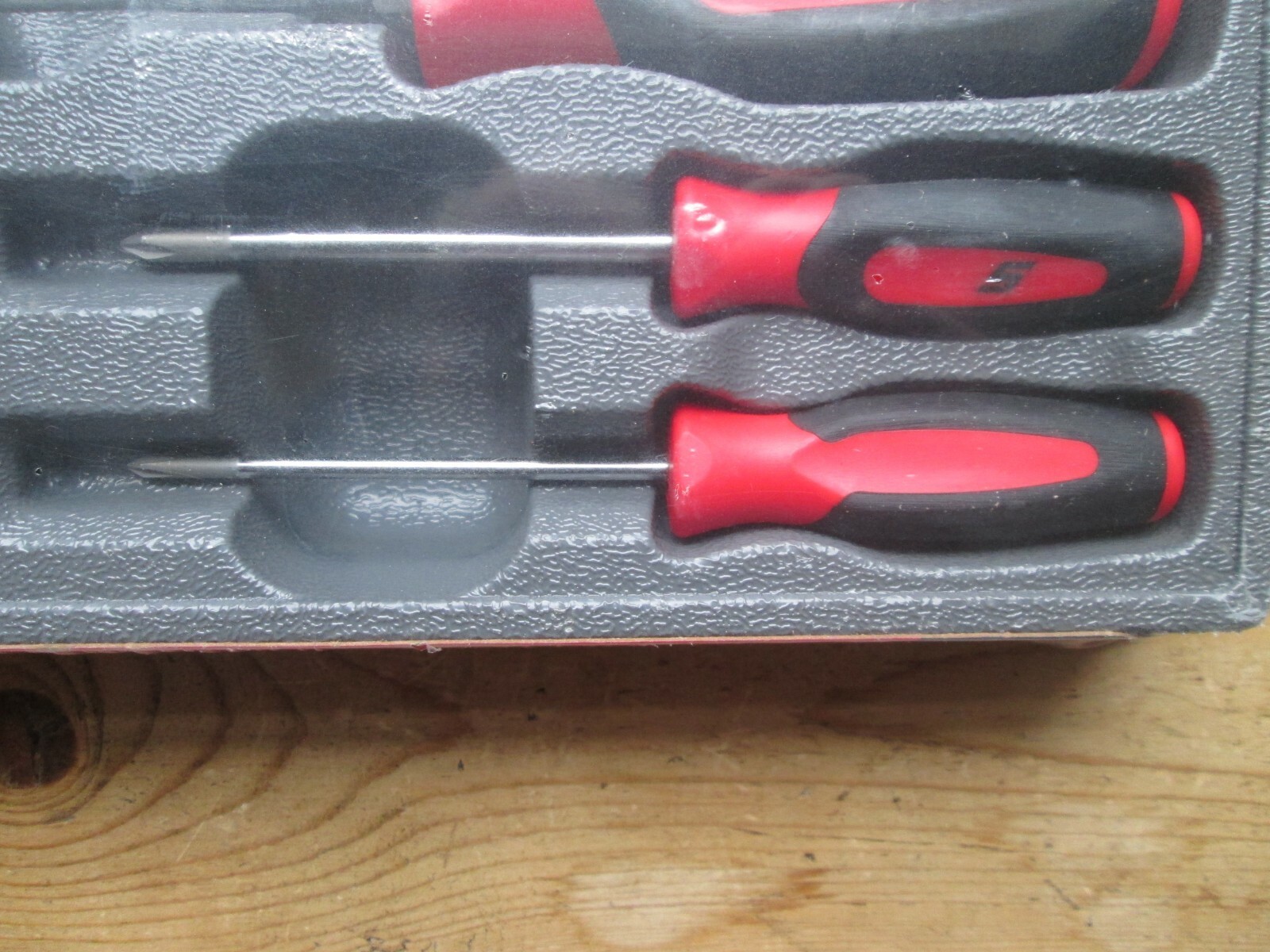 Snap On Classic Red Phillips Screwdriver 5 Piece Set New Premium Tools