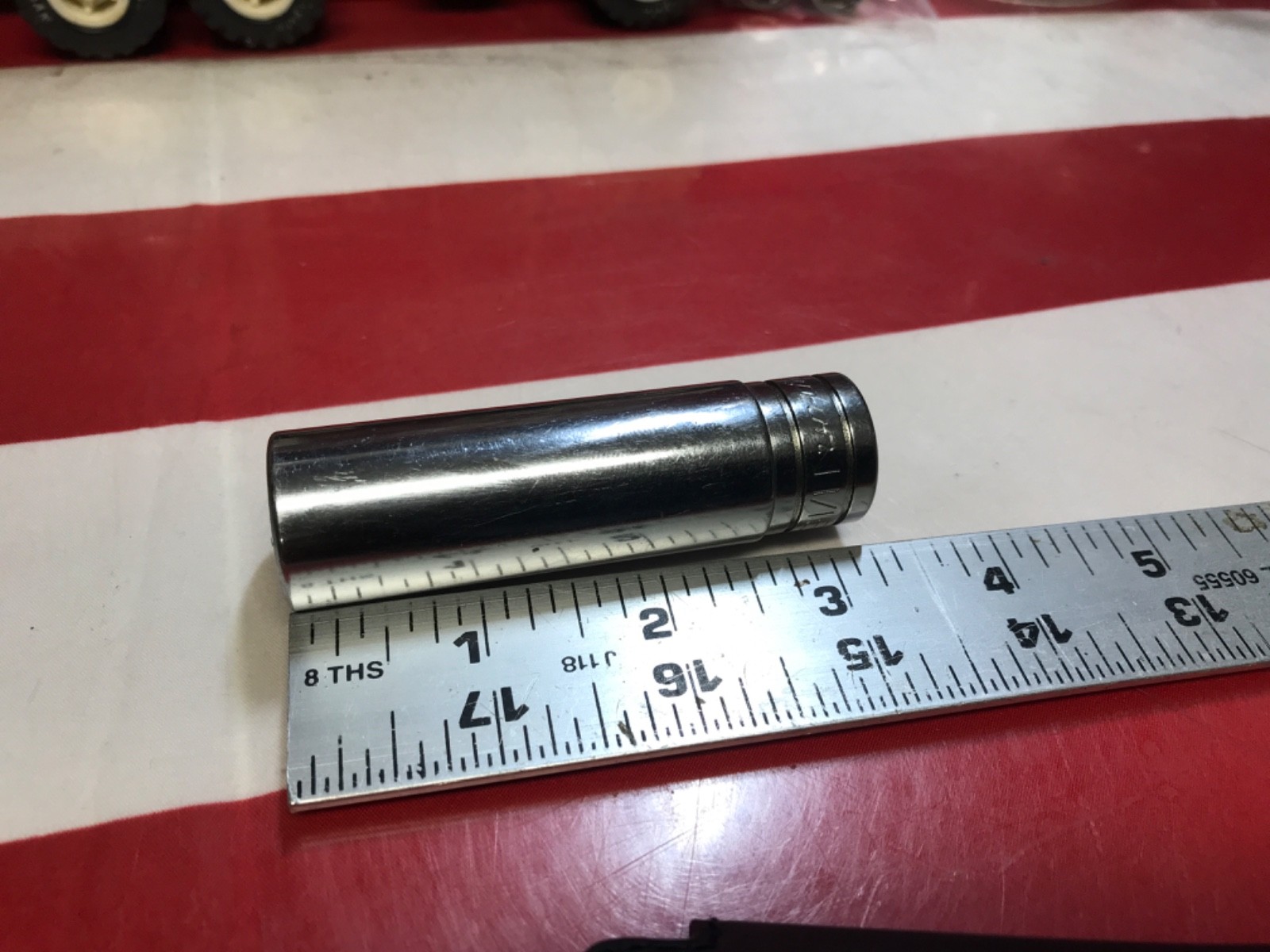 Snap on socket impact deep 11/16” 1/2” drive 6 points TS221 NICE 👍 OXOX