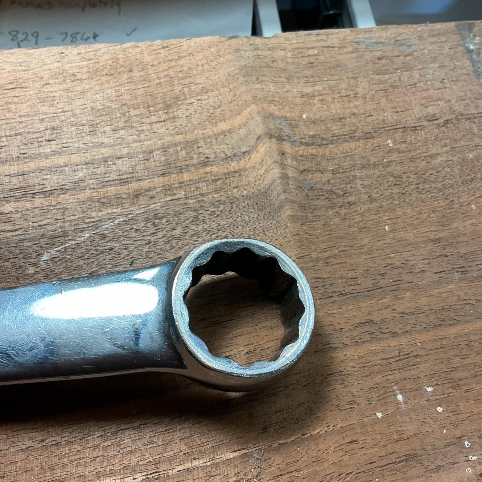 Snap On 1 1/16” Standard Combination Wrench OEX34 15” Long “ FREE SHIPPING”