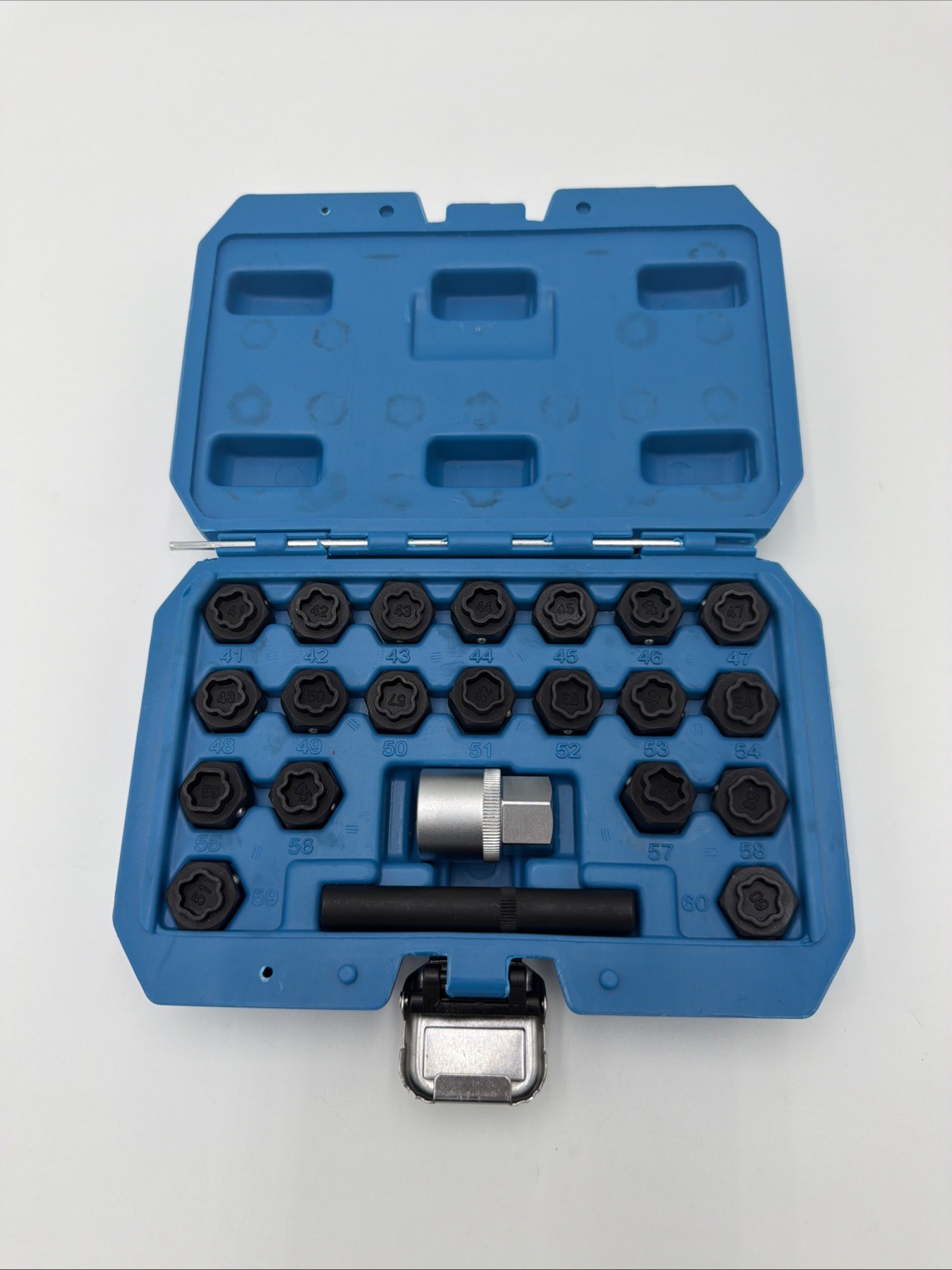 22PCS Wheel Lock Nut Key Kit Compatible BMW Locking Lug Socket Removal Tool Set