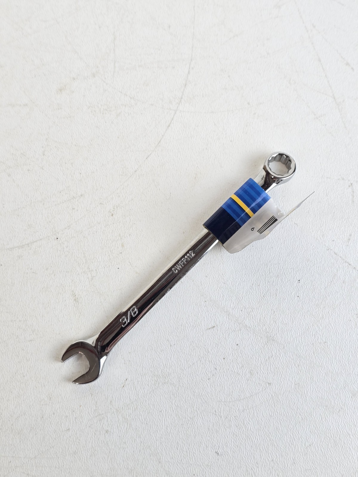 NAPA Carlyle SAE Combination Wrench 12 Pt 3/8″ CWFP112 Polish Chrome