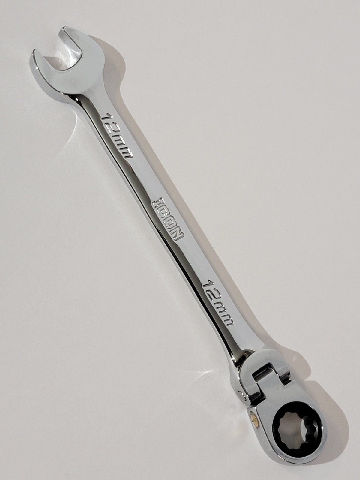 Icon Wrfm12 Flex Head Combination Ratchet Wrench 12mm 12pt New