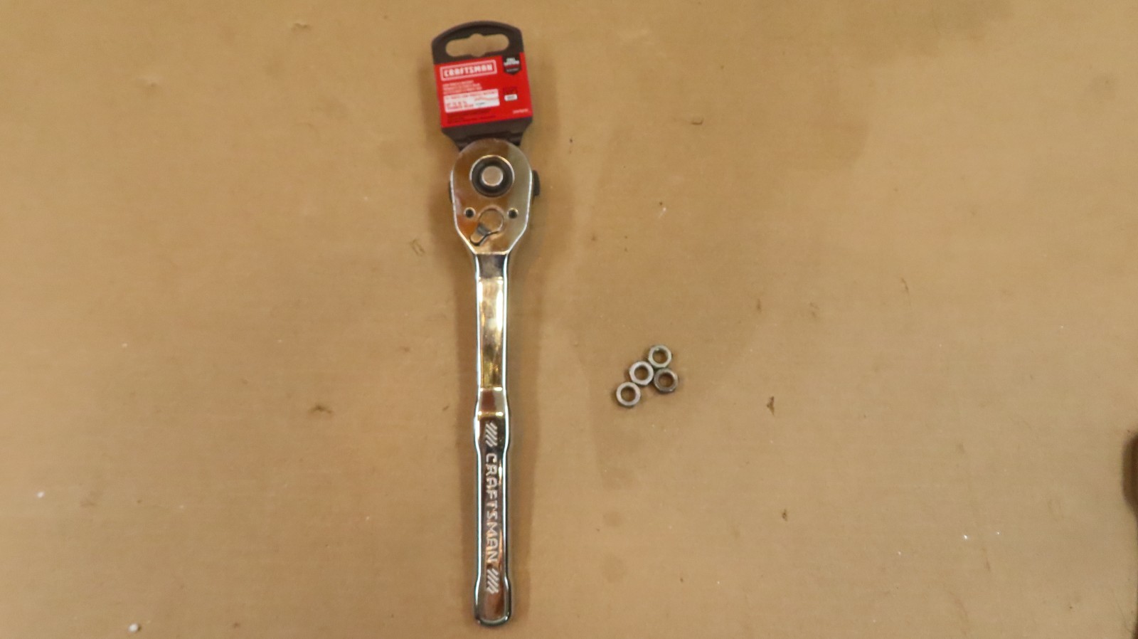 NEW Craftsman 72-Tooth Low Profile 1/2 in. Drive Ratchet Quick Release CMMT86723