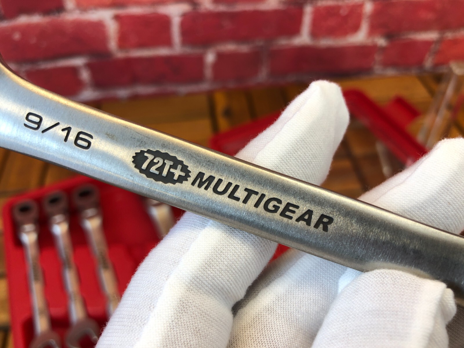 Brand-New NIKOTA 72T+ MULTIGEAR Multi-Position Head RATCHET WRENCH COMPLETE SET