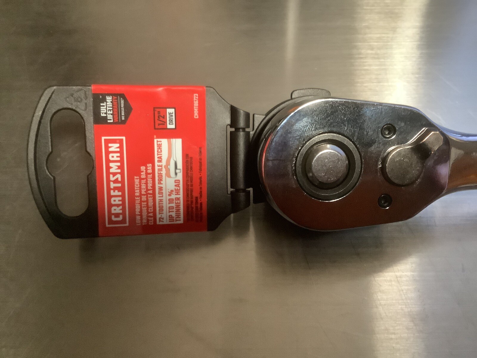 1/2″ Craftsman Ratchet 72 Tooth Low Profile Quick Release CMMT86723