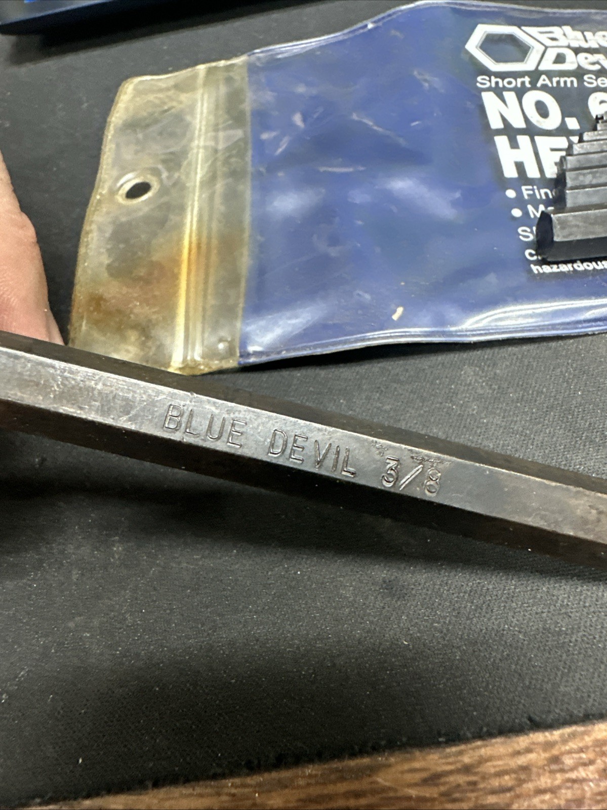 Blue Devil Hex/Allen Key Wrenches. Lot of 11 Tools See Pictures for Sizes