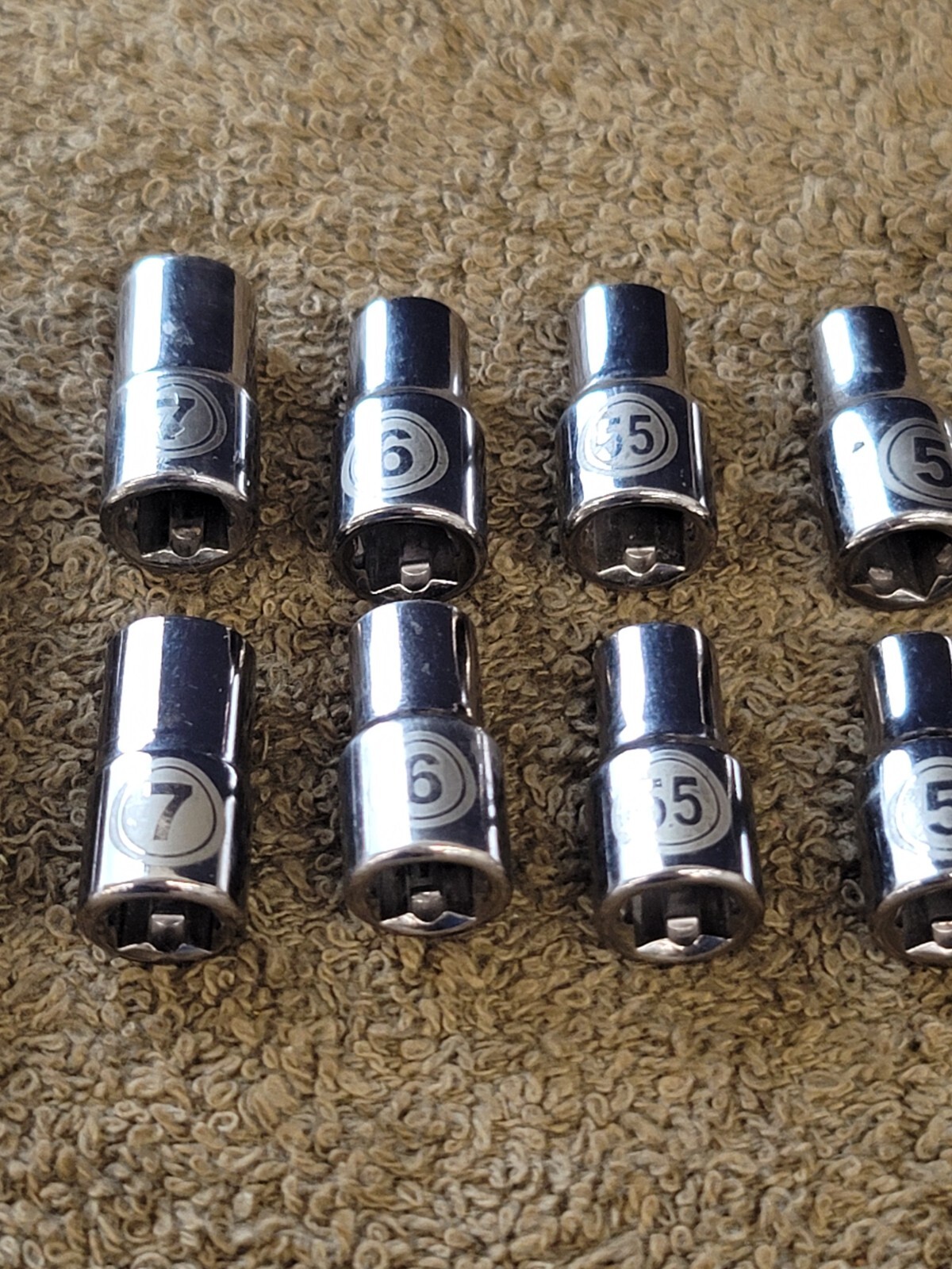 19 Armstrong 1/4″ Drive Socket Set Metric 14mm to 4mm 6 Point 37 Series USA