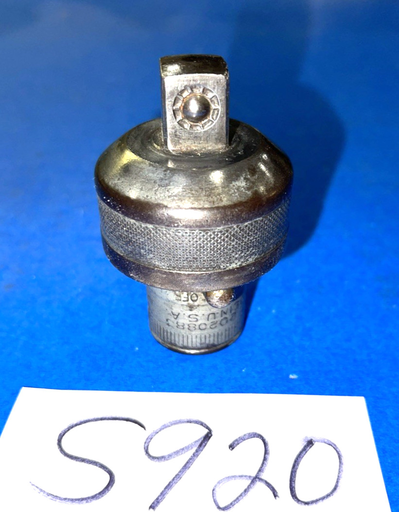 SNAP-ON TOOLS VINTAGE 1/2 DRIVE RATCHETING ADAPTOR 1944 INCLUDES SHIPED IN US