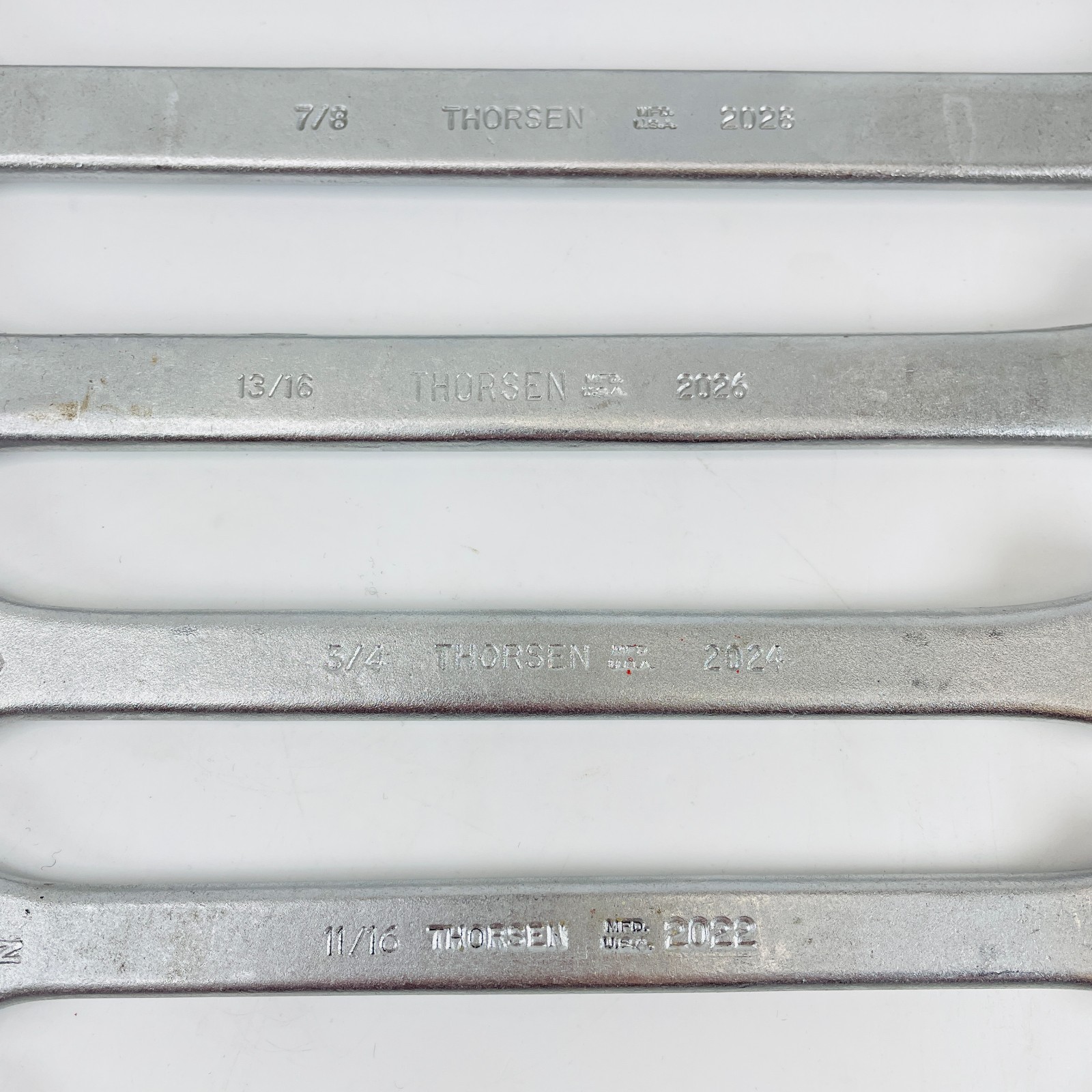 Vintage Thorsen Combination Wrench Set 3/8″ to 15/16″ 10 Pc USA 2012-2030