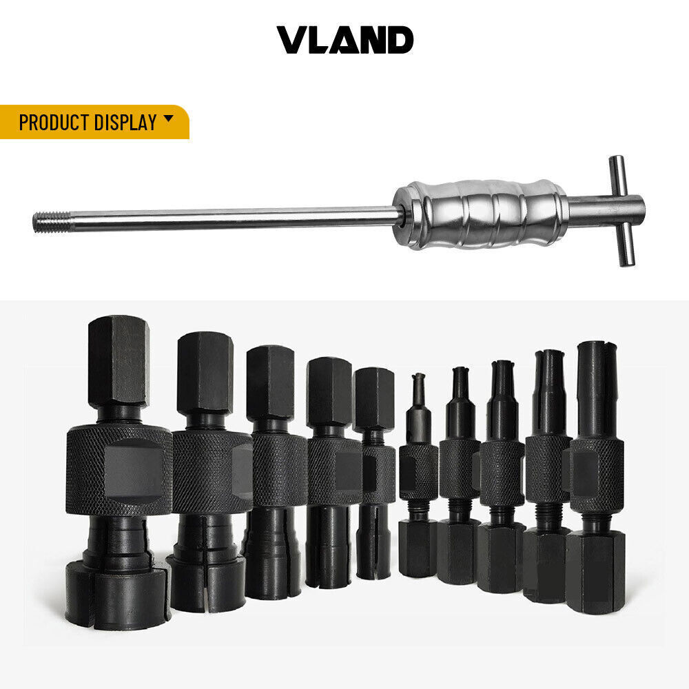 9PCS Inner Bearing Puller Remover Blind Hole Slide Hammer Internal Kit 8mm-32mm