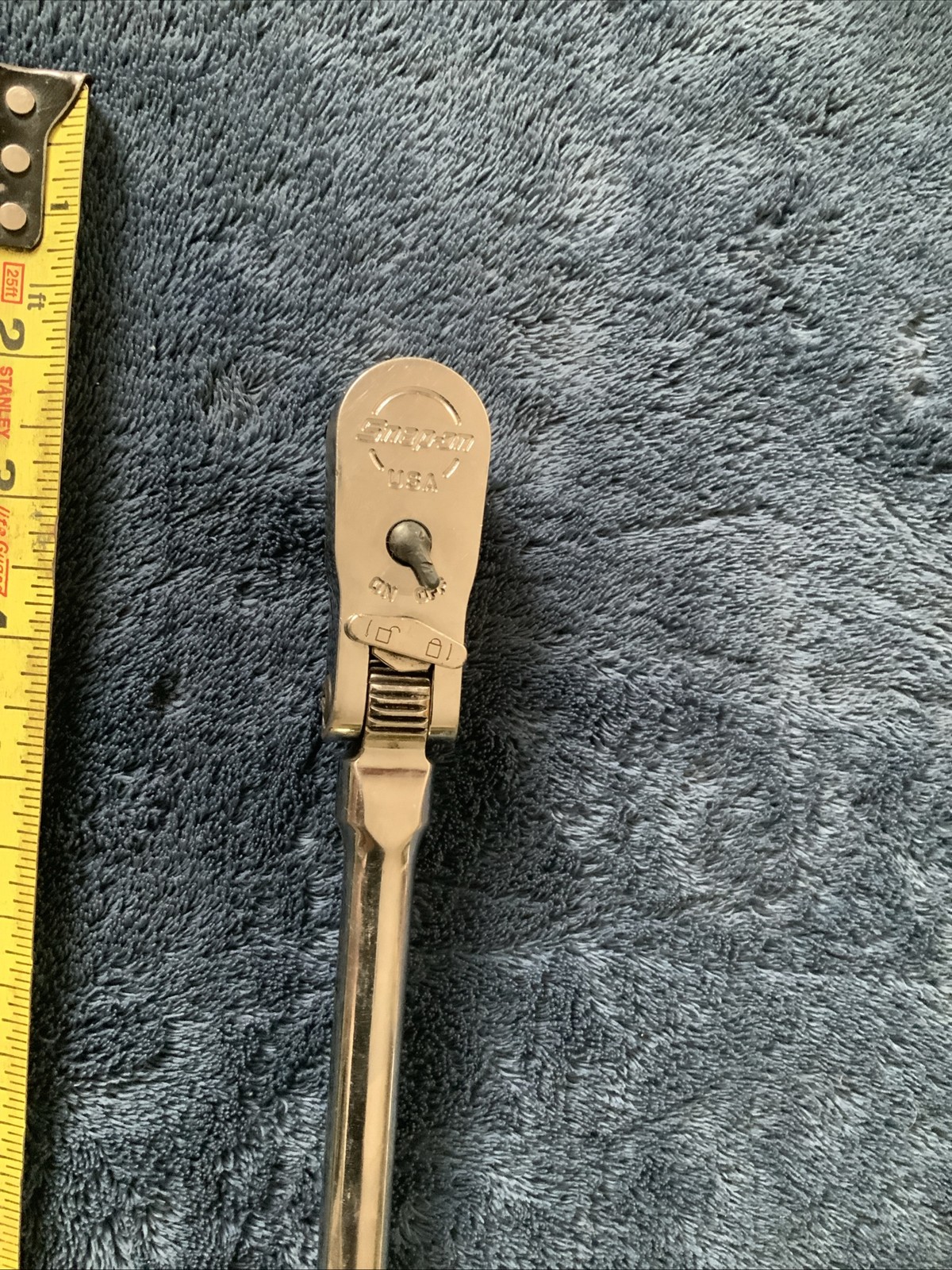 Snap On Fllx80, 3/8” Drive Locking Swivel Head Ratchet…works Fine….see Pics…