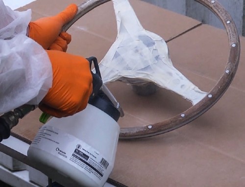 Air Soda Blasting Gun Strip Without Damaging Substrate Use Glass Beads for Rust