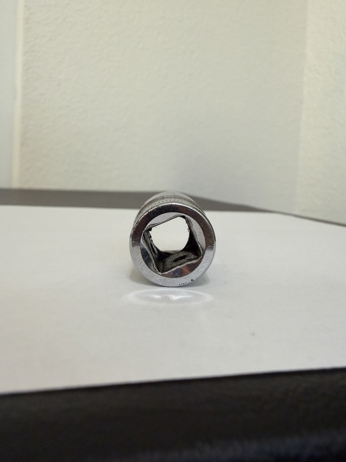 Snap-On Tools 3/8″ Dr. 14mm Metric 6 Point Shallow Chrome Socket FSM141A USA