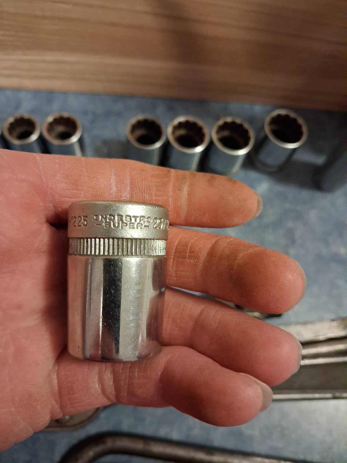 26 Piece Pre War Mixed Socket Wrench-Sockets-Plomb-Hinsdale-Indestro-Super-truth