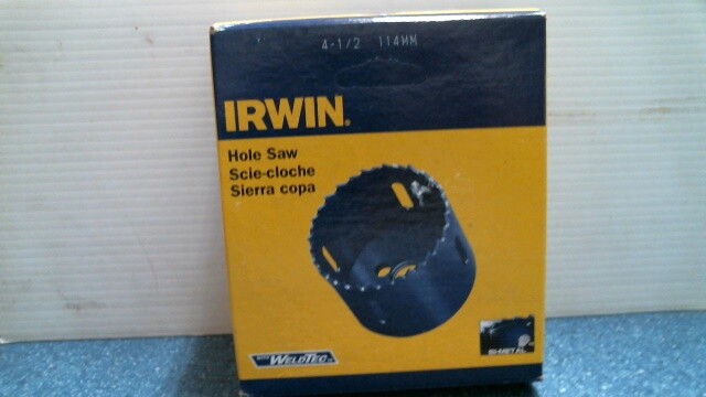 Irwin Hanson 4-1/2″ Hole Saw (00125) FS