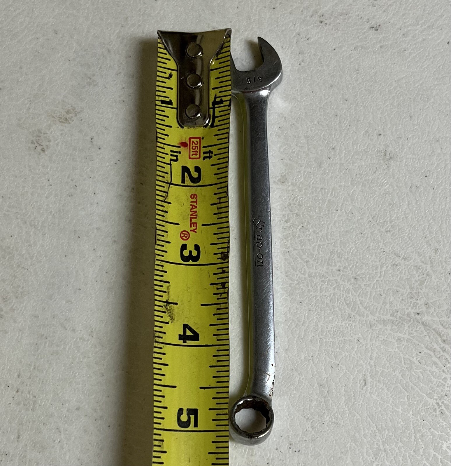 SNAP-ON OEX120 Snap on Wrench 3/8″ SAE Combination Short 12 Point Made in USA