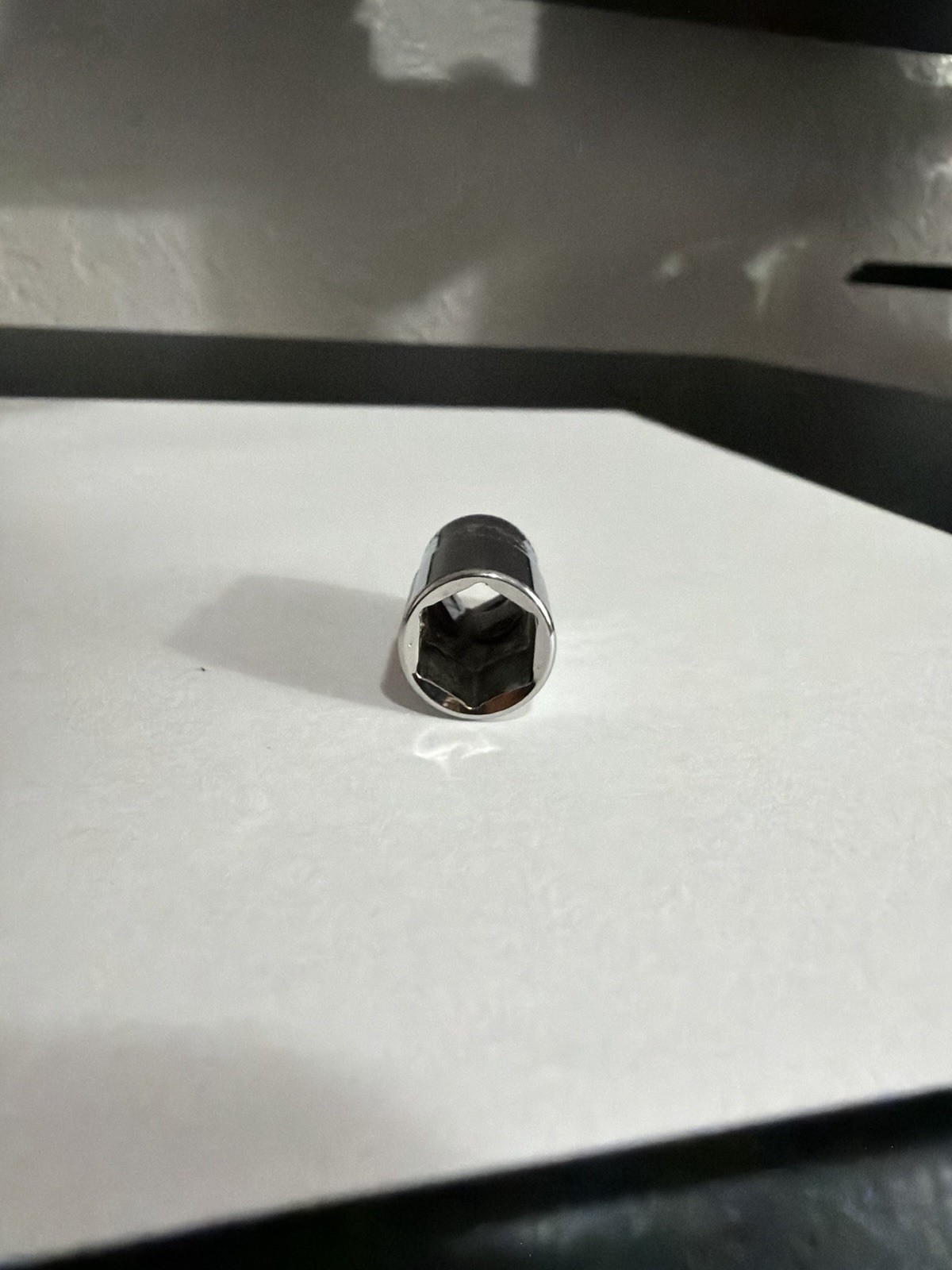 Snap-on Tools USA 1/4″ Drive 9mm Metric 6 point Shallow Chrome Socket TMM9