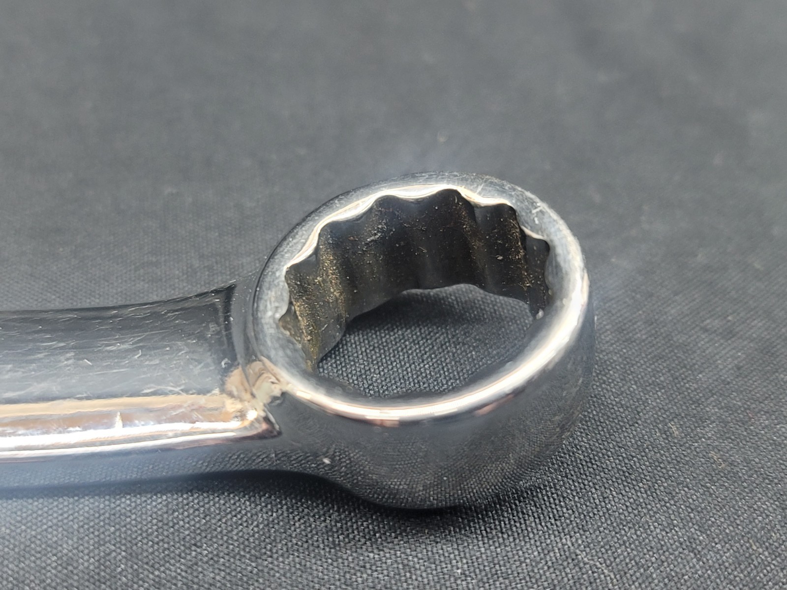 Snap On Tools USA Metric OEXM170B 17mm Chrome Combination Wrench 12 Point
