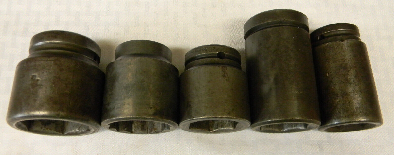 CORNWELL/WRIGHT/WILLIAMS TOOLS 3/4″ & 1″ DRIVE 5PC SAE 6/12PT IMPACT SOCKETS