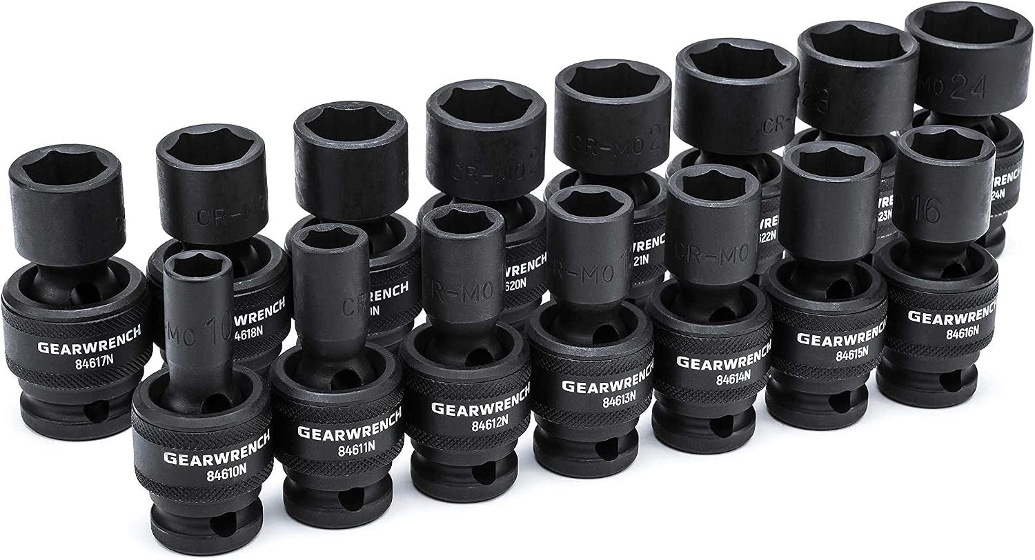 Professional Grade Metric Impact Sockets