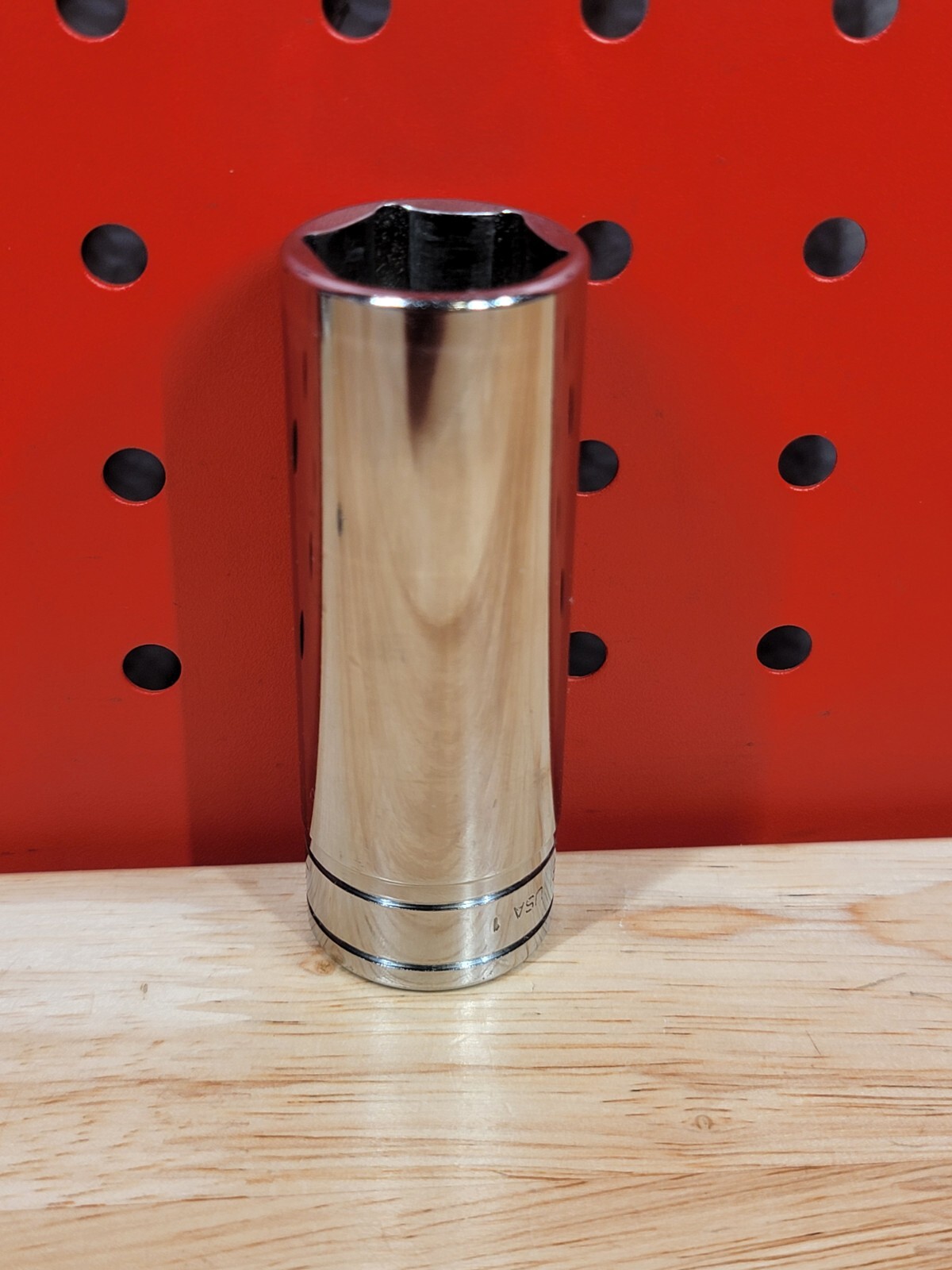 Snap-on Tools TS281 7/8″ SAE 6-Point 1/2″ Drive Deep Flank Drive Socket USA
