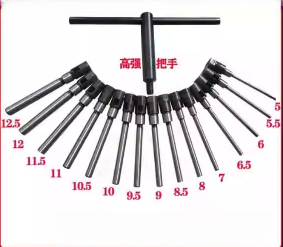 Extended Handle Super-Hard Material Shank Valve Boring Tool Universal Type