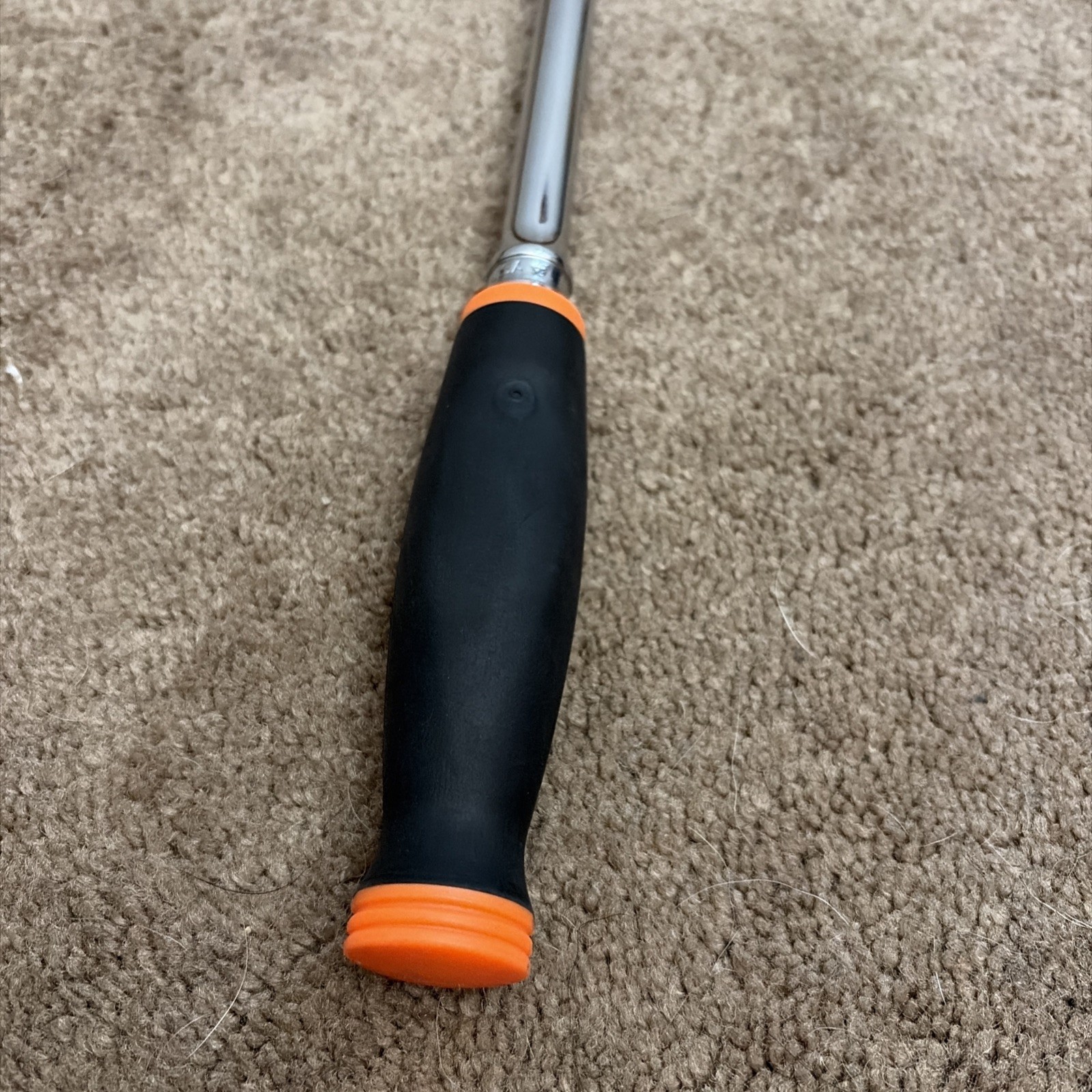 Snap On USA NEW 3/8” Drive Orange Soft Grip EXTRA-LONG Ratchet FHLLF80