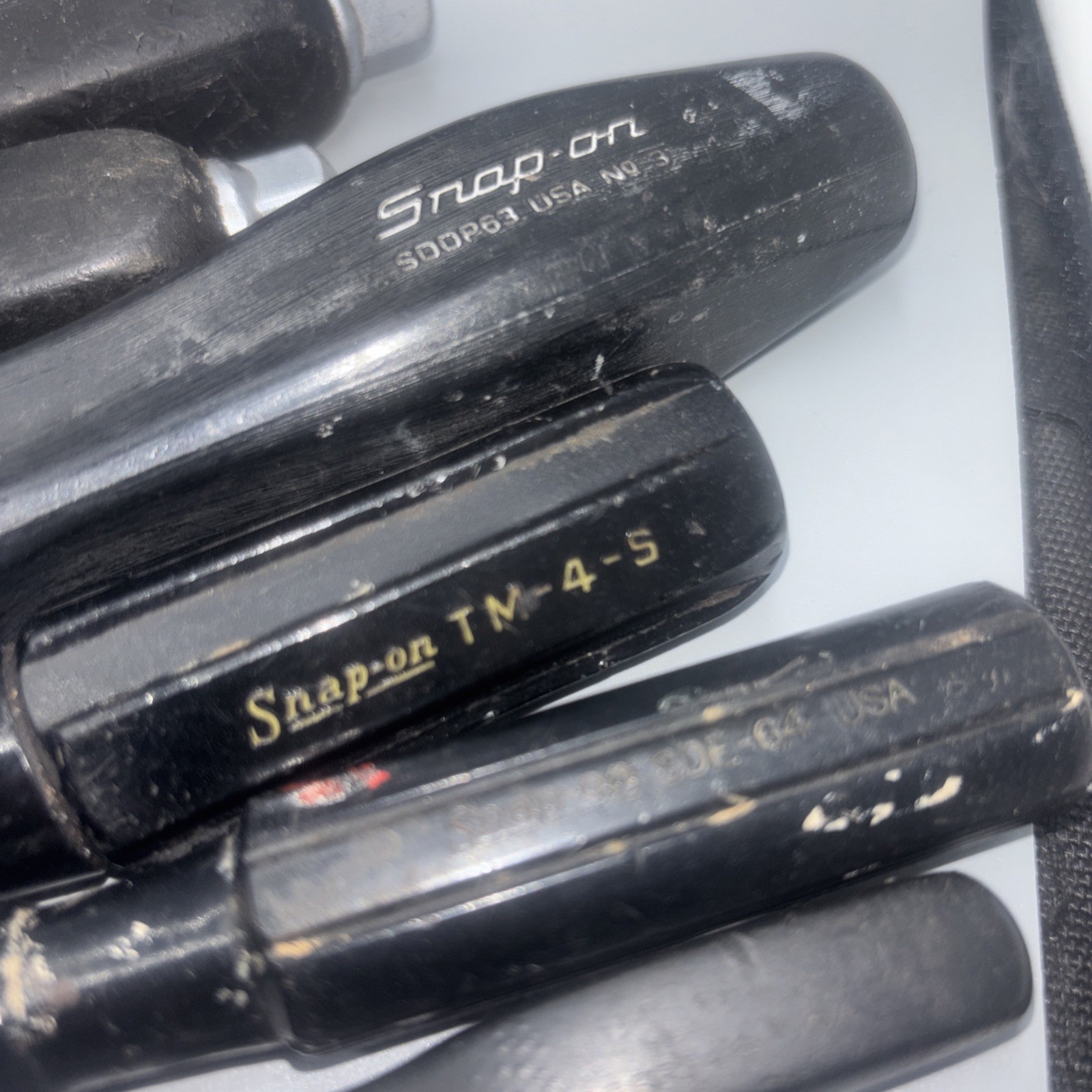 Vintage Snap-On & Chrome-Vanadium Screw & Socket Driver Lot Of 8, 4 Of Each Rare