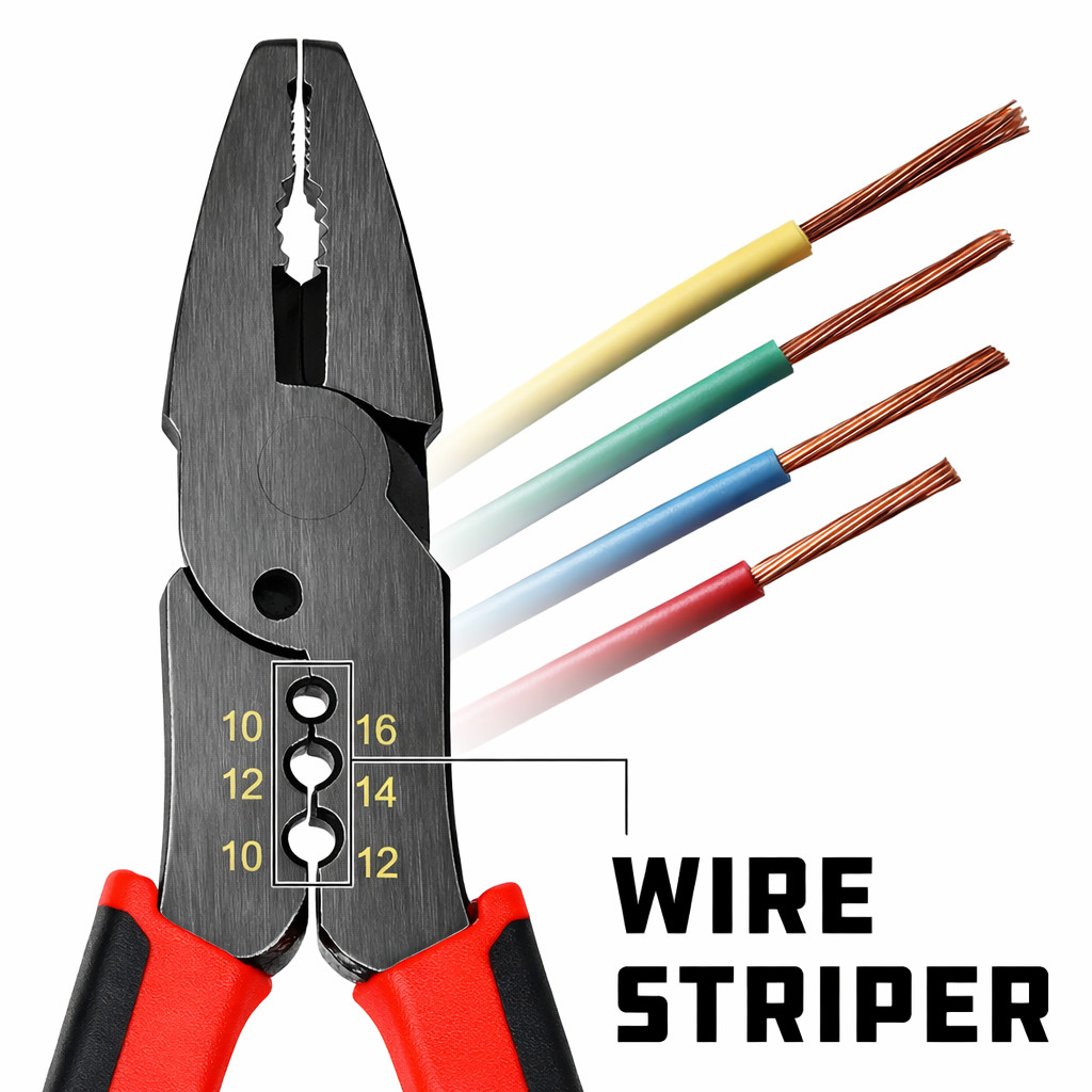 Powerbuilt 6 Inch Multi-Function Screw Remover Pliers – 645028