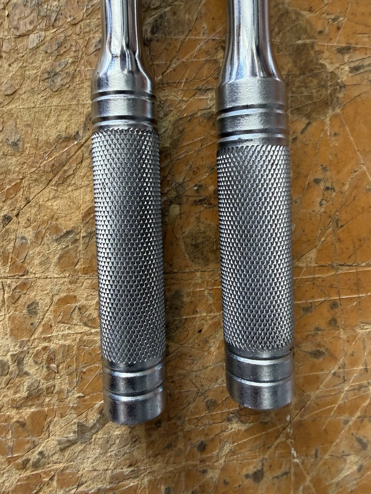 Vintage New Britain NS-33 & NS-55 1/2” Drive Ratchet Set Fixed & Flex Head USA