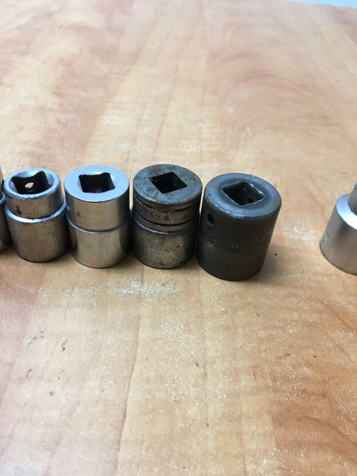 MAC Tools & Snap On 1/2″ Drive SAE Shallow 10pc Socket Set 9/16″ to 1-1/8″