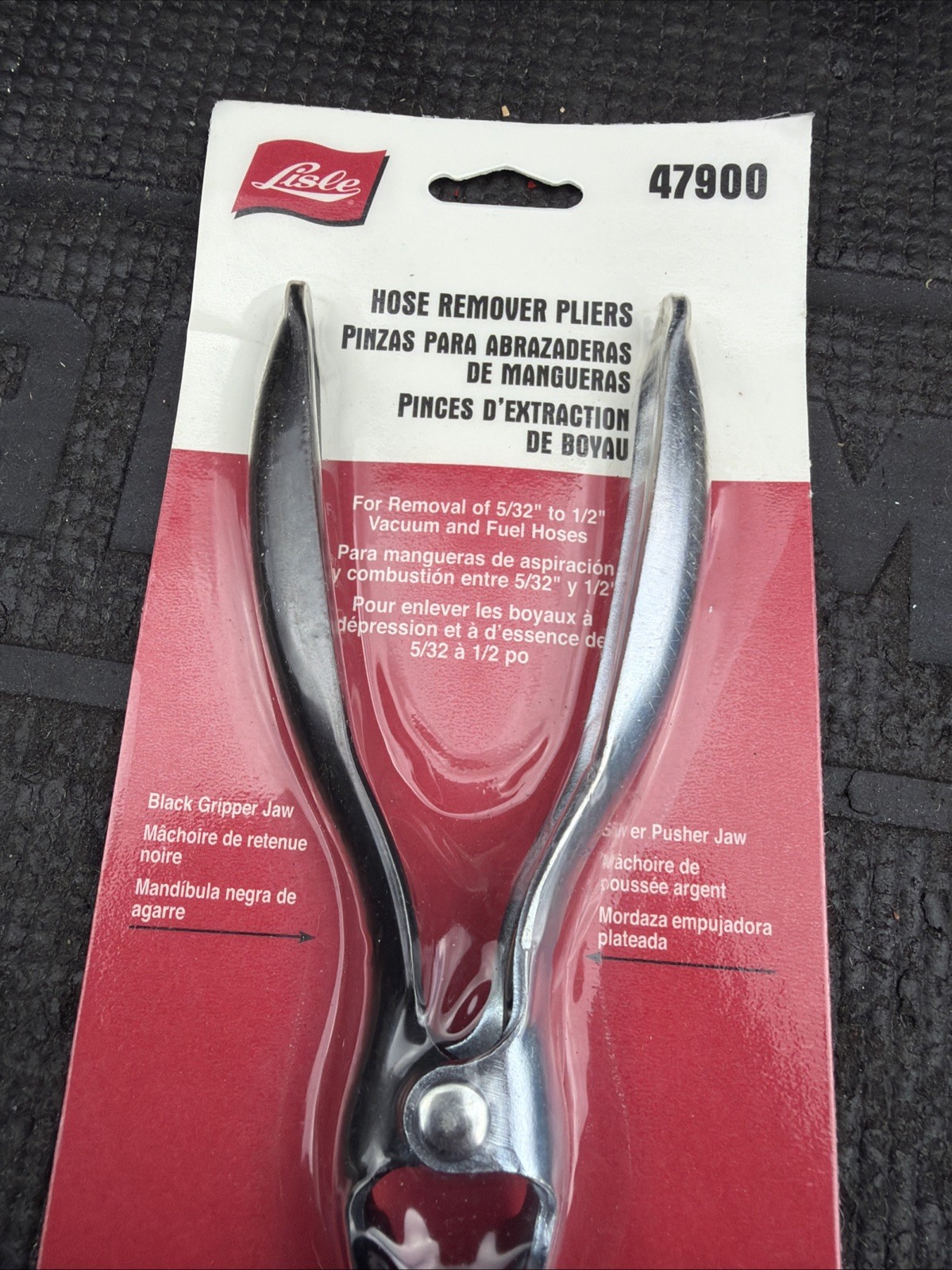 Lisle Tools Hose Remover Pliers, Great for Fuel & Vacuum Hoses #47900 USA Nos
