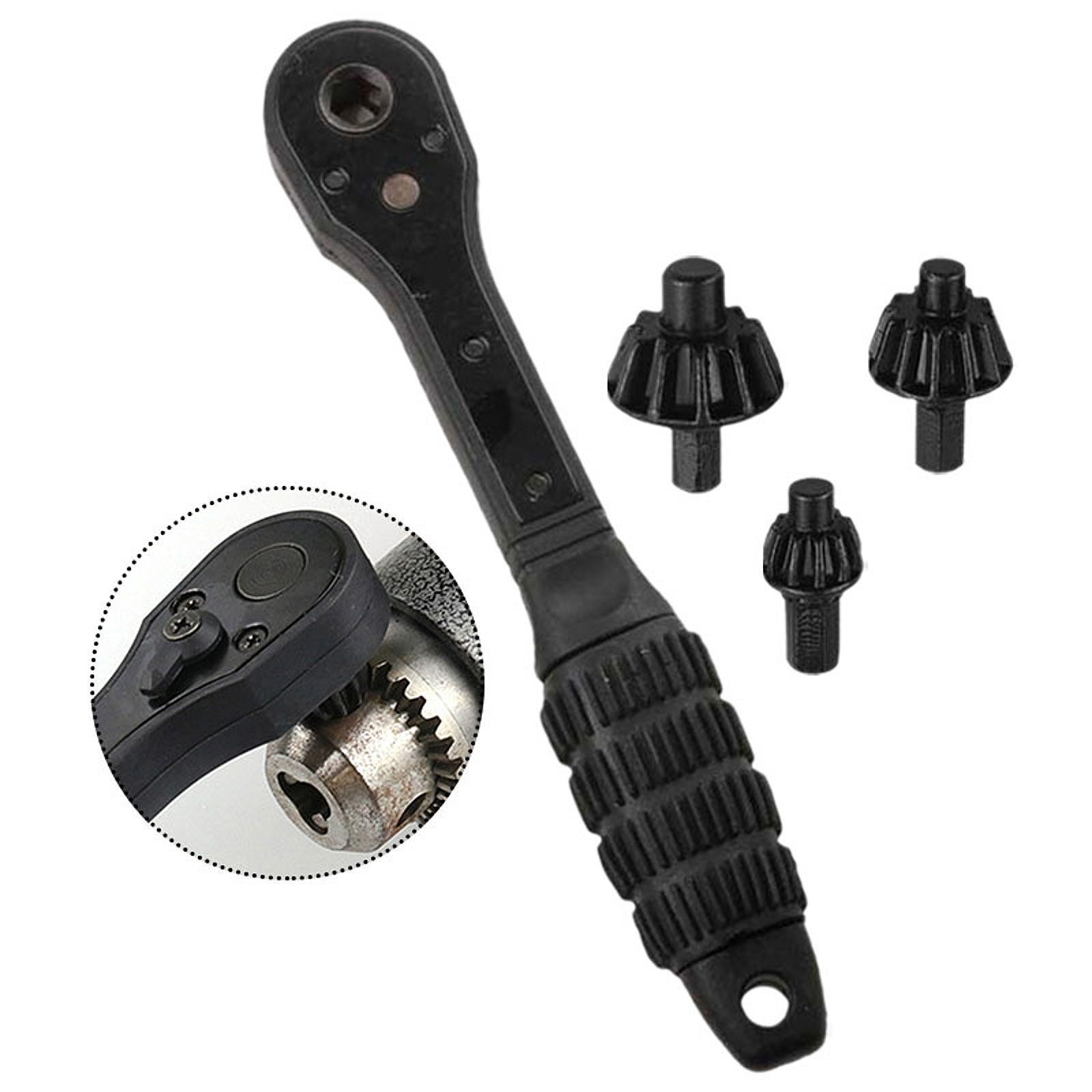Quick Ratchet Wrench Multifunction Hand Drill Chuck Key Wrench