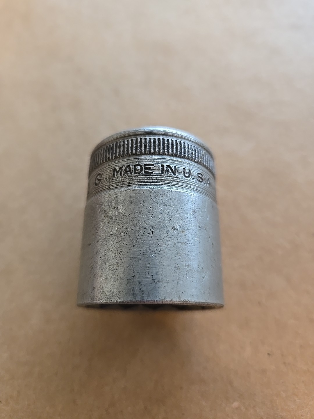 Snap On Vintage 1/2 Drive 1″ 12Pt SAE Shallow Socket SW-320