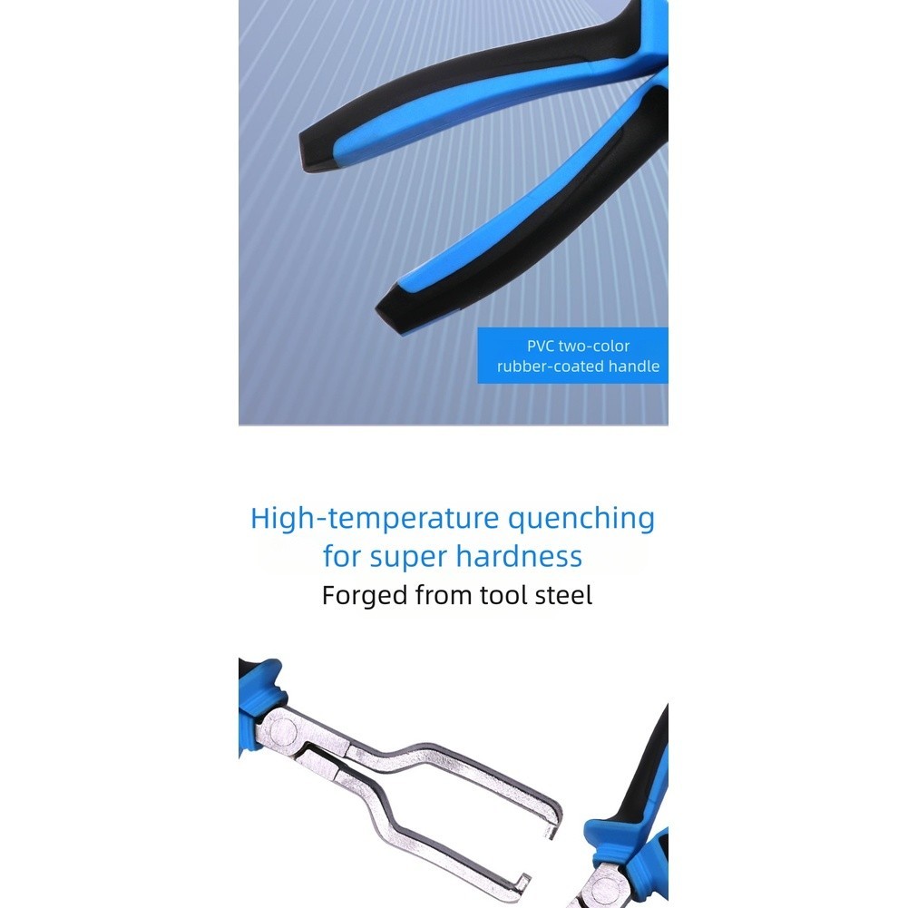 For Fuel Line Disconnect Pliers with Precision Jaw and Wide Opening for Tubing