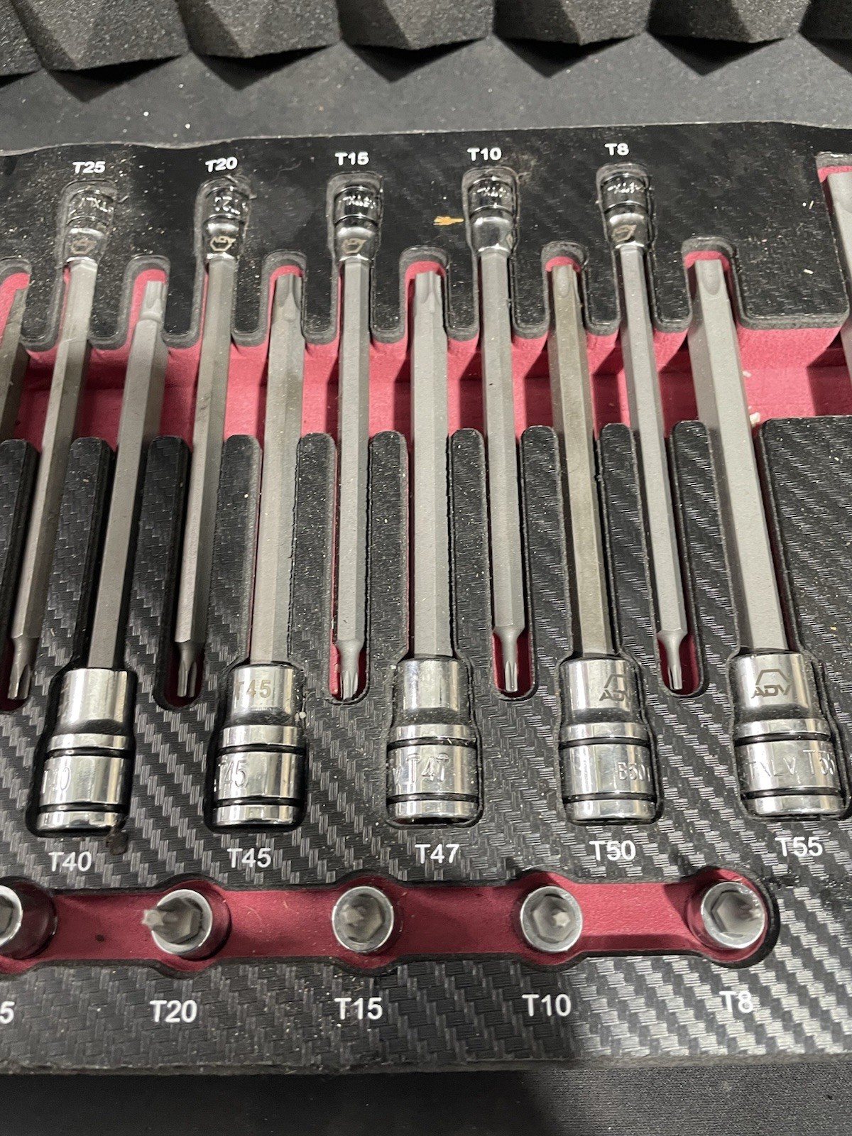 Matco SBS26V ADV Long Short Torx Bit Socket Set T8-T60