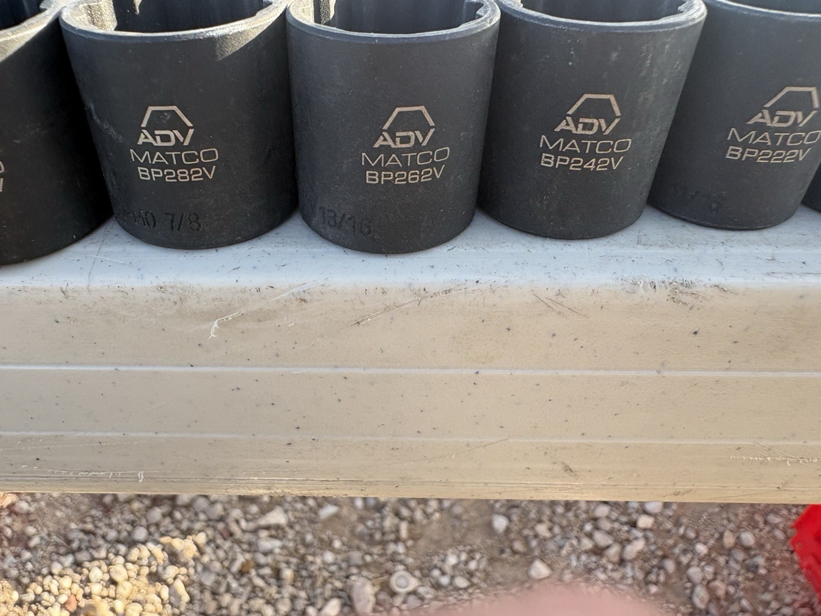 Matco ADV 12 Pc Socket, SAE. Used Clean.! 5/16-1”. FREE DELIVERY.!! (14)