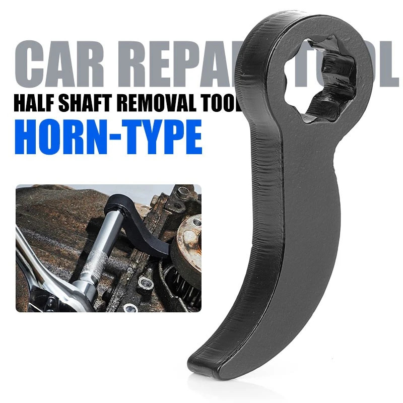 10PCS Pry Bar Wrench Adapter Head Half Shaft Removal Crowbar Ratchet Tool 1/2″