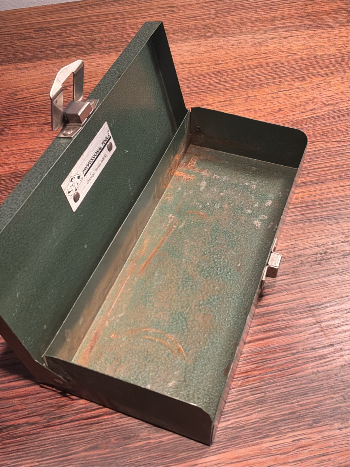 Vintage S-K Tools Metal Socket Case Box SK USA 8.5″ x 3.625 x 1.5