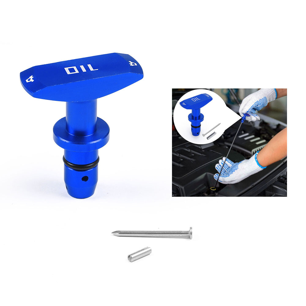 Universal Aluminum Oil Dipstick Pull Handle Chevy, Ford, Dodge, chrysler, JeepV8